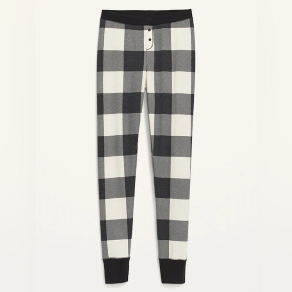 Old Navy Black & White Checkered Pajama Pants | Lounge Sleepwear | Size 2X